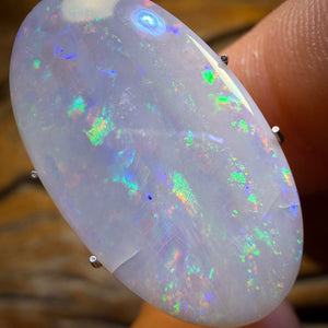Half Price Card ! 6.8cts - Rare Mintabie Australian Dark Opal inclusions