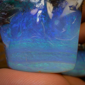 197.3cts - GEM Queensland Boulder Opal Split Pair. Isaac’s Cut!