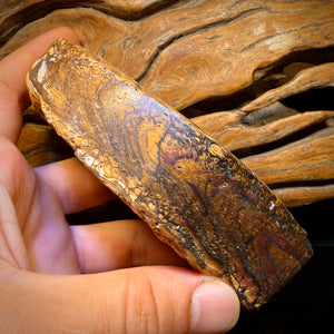 2082cts - HUGE Tribal Australian Boulder Opal Polished Specimen