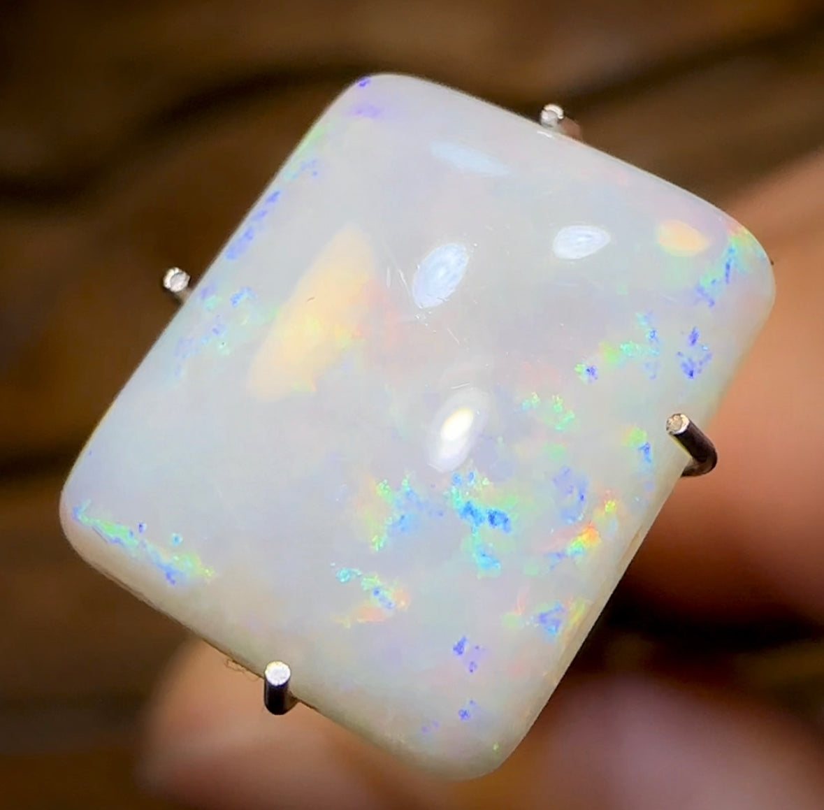 3.1cts - South Australian Multi Colour Opal - Opal Whisperers