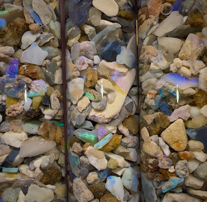 145cts Lightning Ridge Opal Rough Vials. BULK LISTING