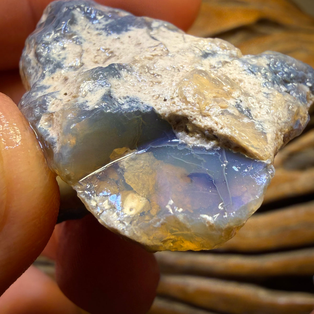 179.3cts - 3x Lightning Ridge Opal Rough Parcel
