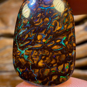 29.8cts - Tribal Queensland Boulder Opal from Yowah