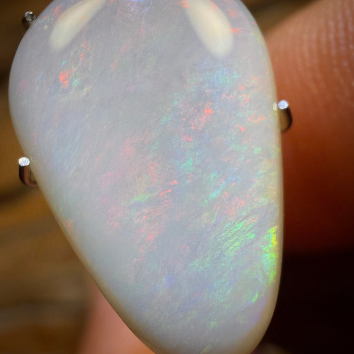 Wild Card! 4.7cts - South Australian White Opal from Coober Pedy