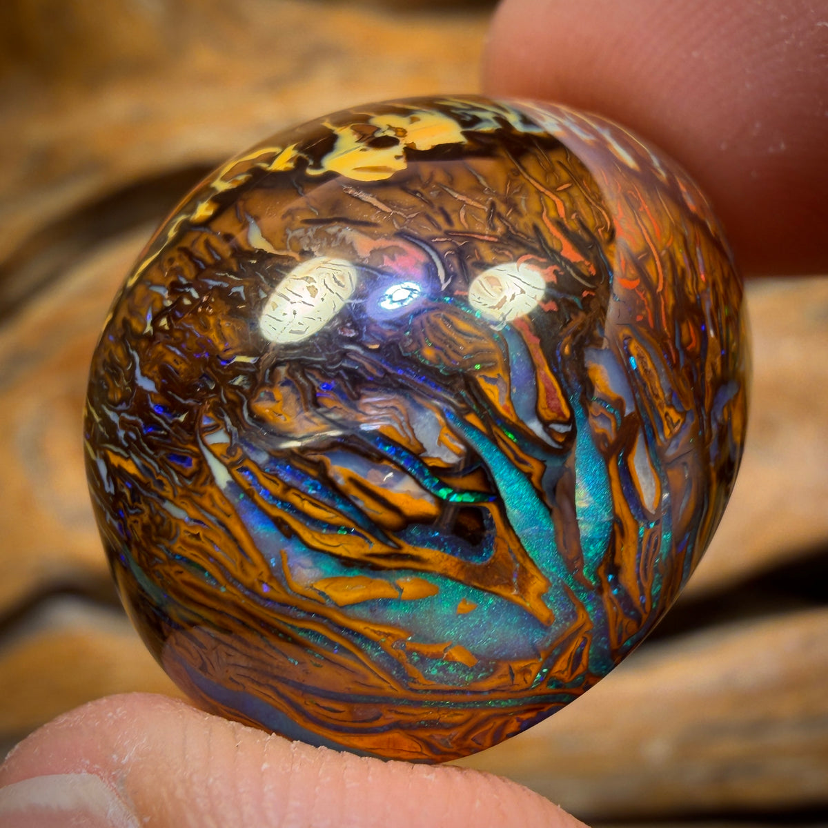 69.7cts - Tribal Queensland Boulder Opal from Yowah