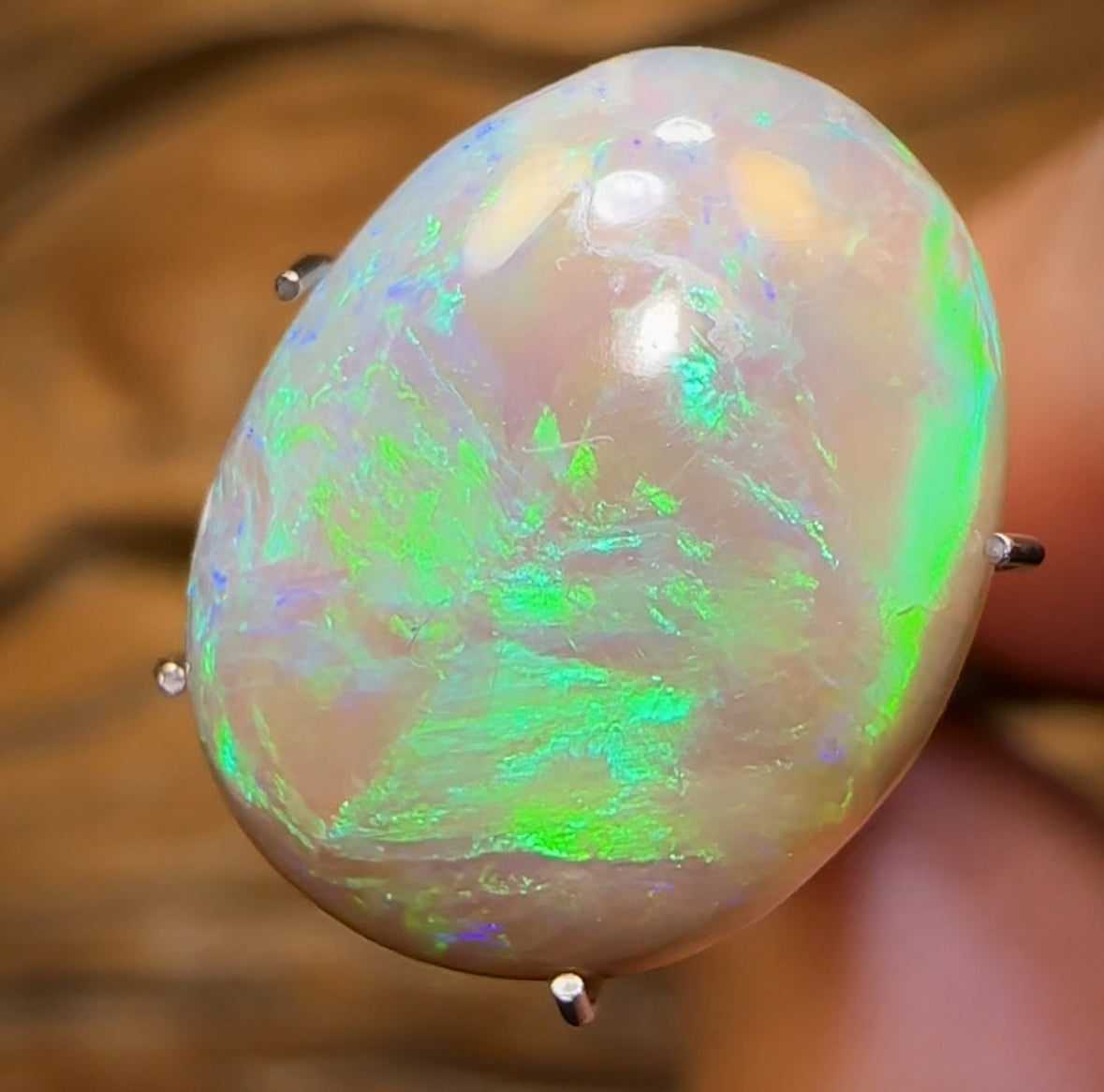 4.95cts - GEM Lightning Ridge Dark Opal