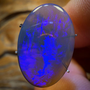 5.9cts - Lightning Ridge Black Crystal Opal