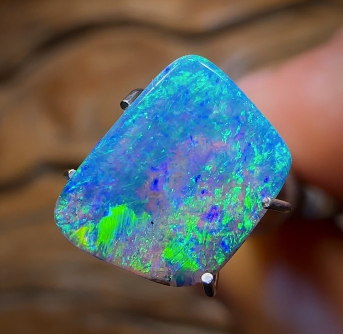 1.85cts - Solid GEM Australian Boulder Pipe Opal