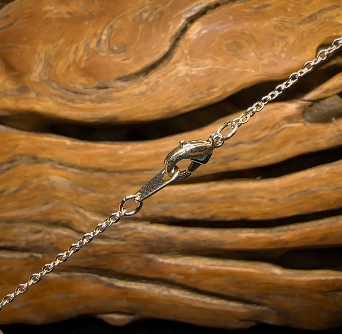 Display Chain w/ Rhodium Plating - Fine Belcher Style