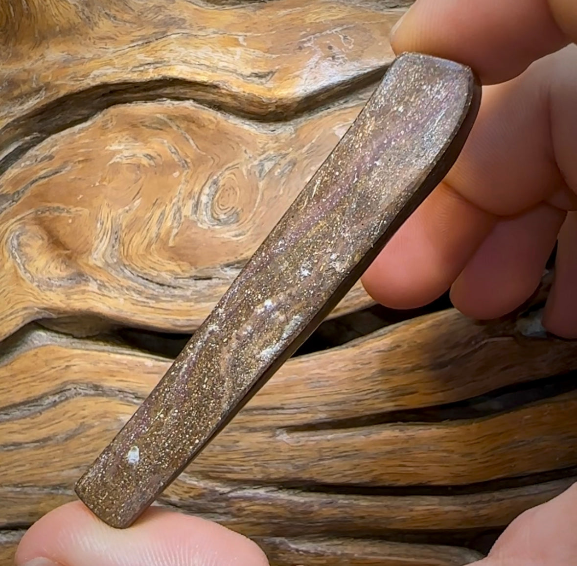 86cts - HUGE Gem Quality Australian Boulder Opal from Winton - Opal Whisperers