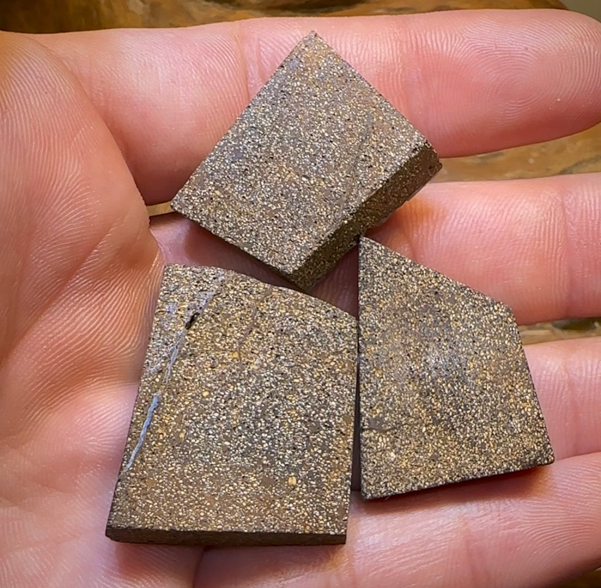 137.3cts - 3x Matching Queensland Boulder Opal Specimens. Wholesale Parcel - Opal Whisperers