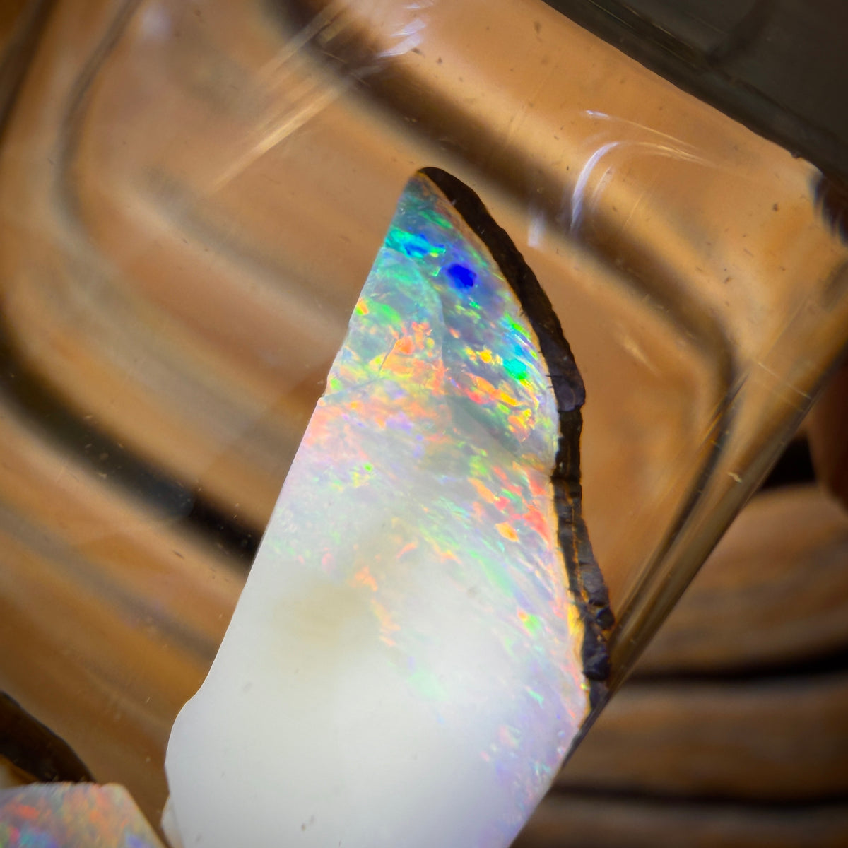 29.4cts - Vial of Rare Yowah Nut Crystal Centre Opal Rough
