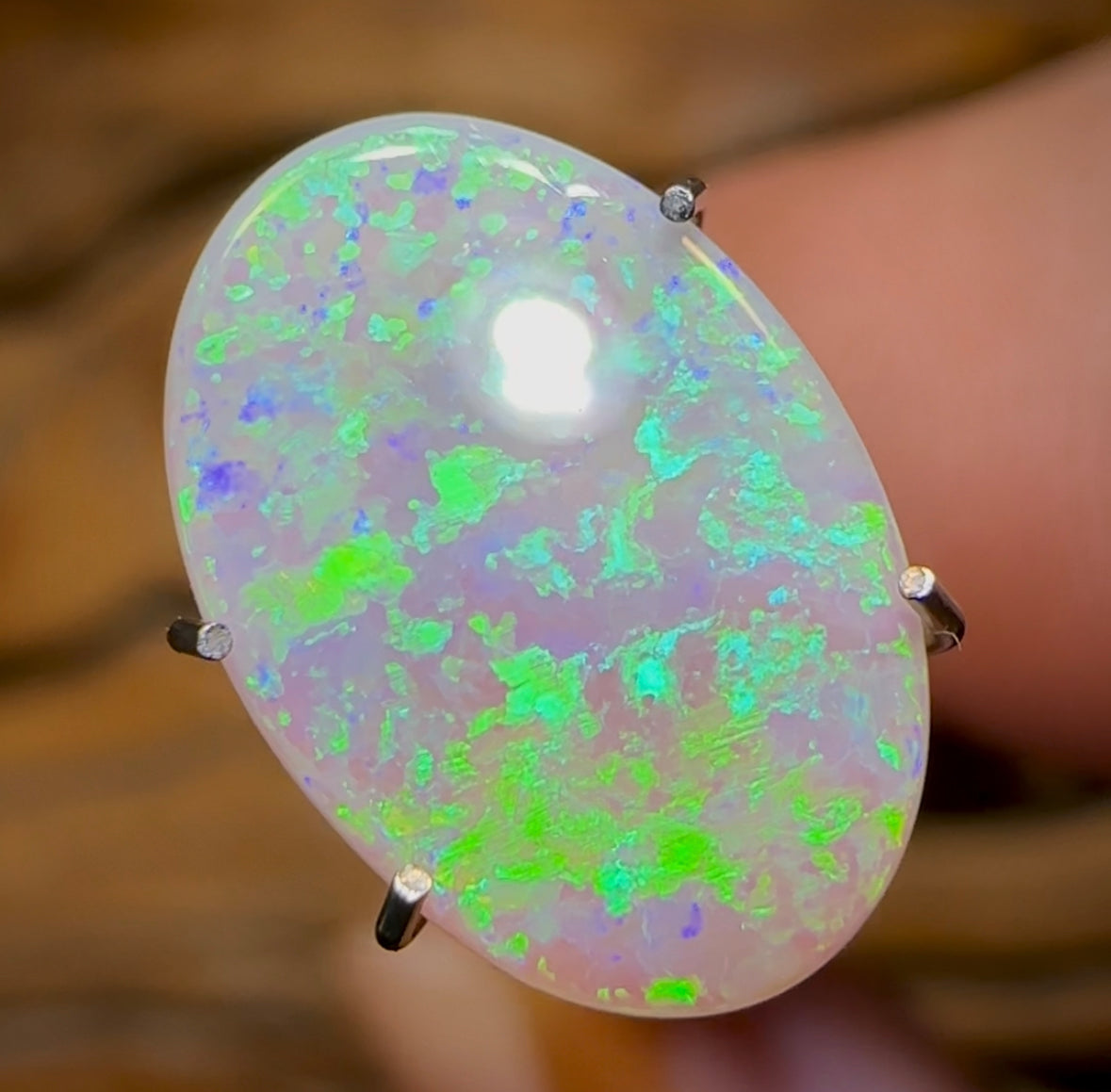 1.5cts - Lightning Ridge Light Opal. Gem Quality - Opal Whisperers