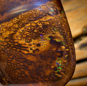 Half Price Card ! 79.8cts - Tribal Australian Boulder Opal from Yowah
