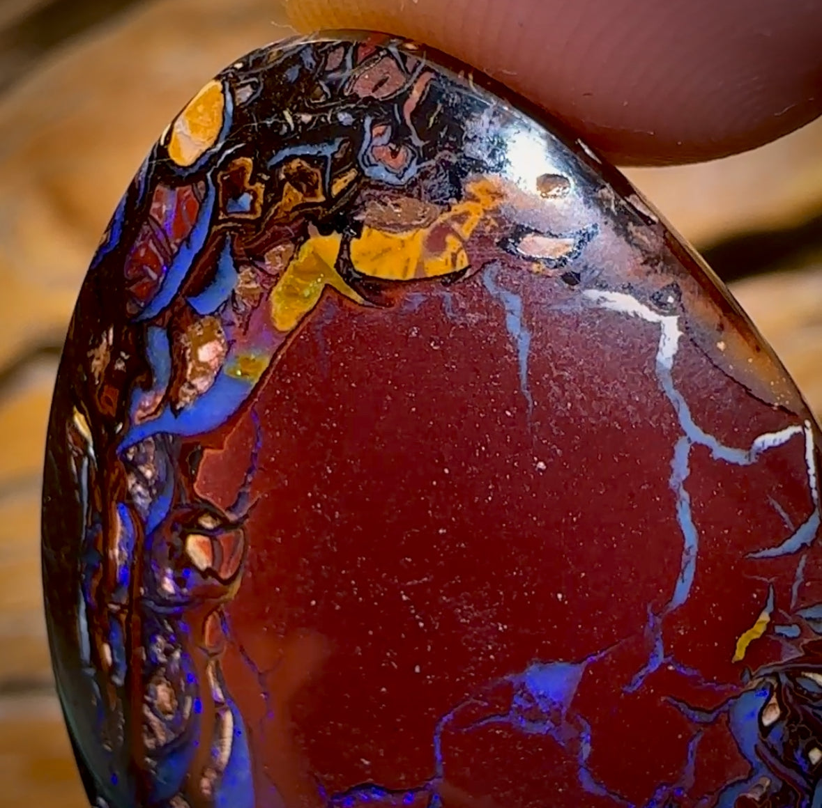 68.4cts - Tribal Pair 1 Queensland Boulder Opal. Australian Opal