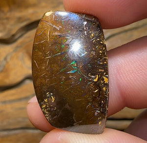 28.9cts - Australian Boulder Opal HALF PRICE TRIBAL - Opal Whisperers