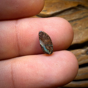 1.3cts - Queensland Boulder Seam Opal. Australian Opal