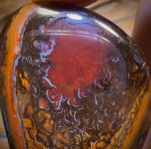 114.1cts - Tribal Yowah Nut Opal. Australian Opal