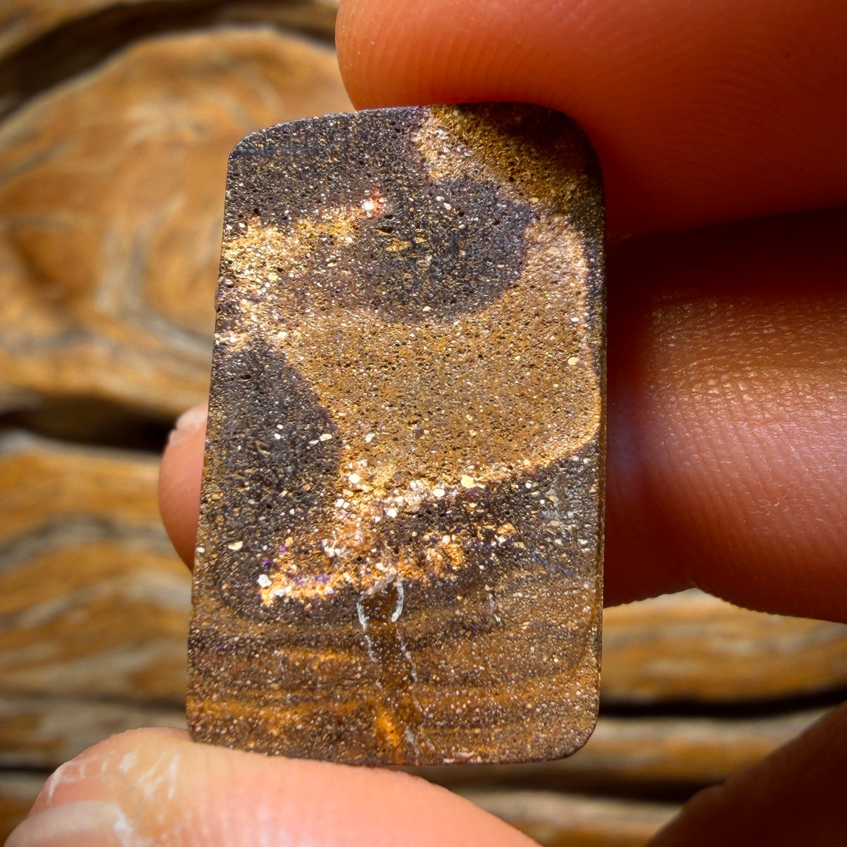20.1cts - Queensland Boulder Seam Opal from Winton