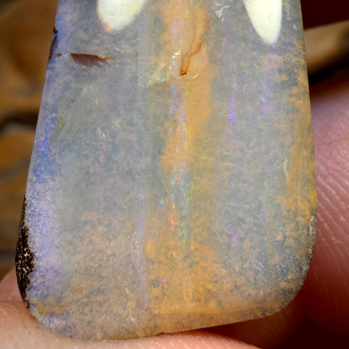 🔨 AUCTION 🔨 No Reserve 43.9cts - Queensland Boulder Seam Opal. Australian Opal