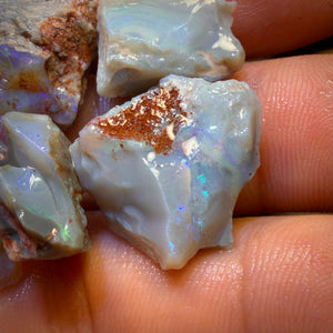 60.7cts - 5x Lightning Ridge Opal Rough Parcel