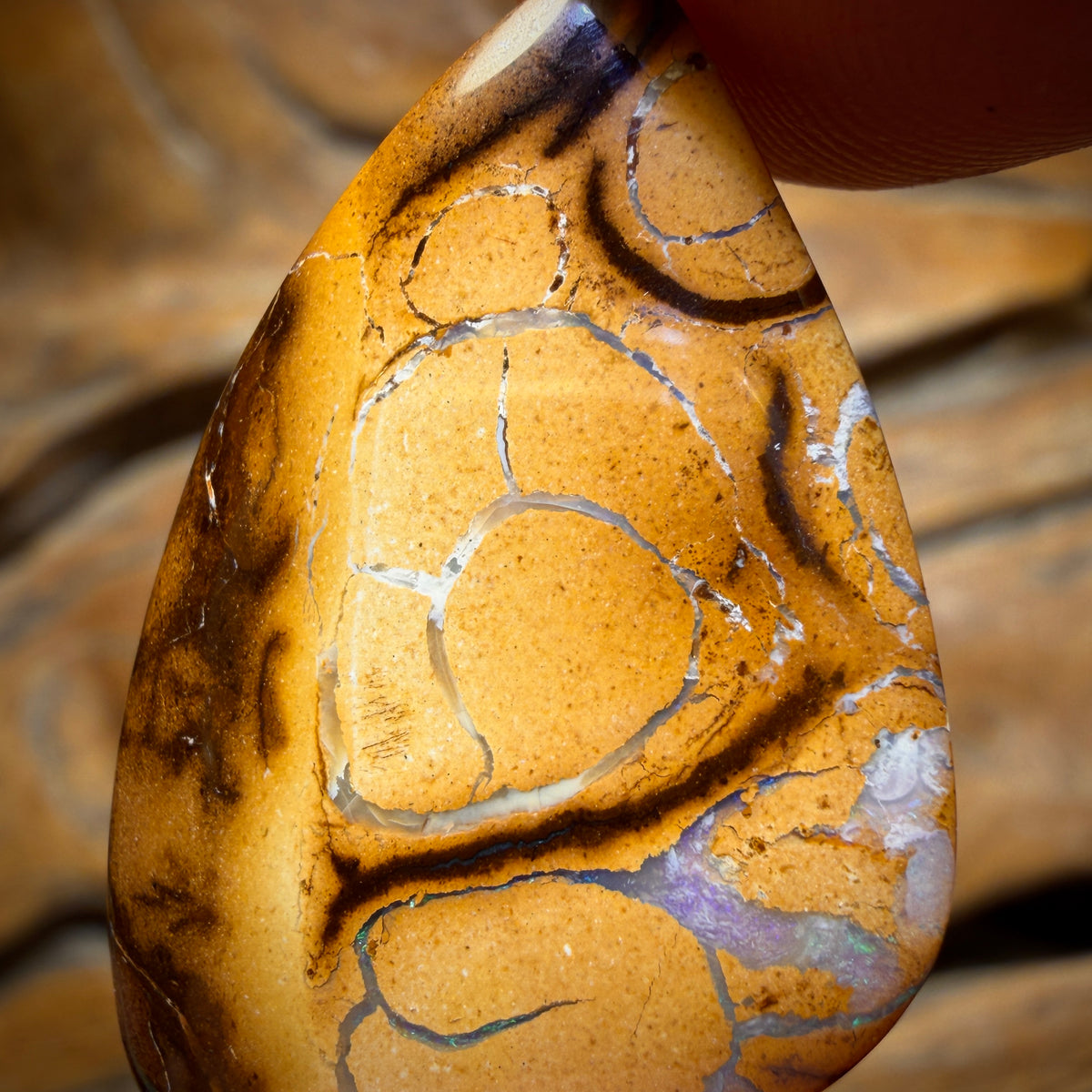 19.1cts - Tribal Yowah Nut Opal. Australian Opal Bargain