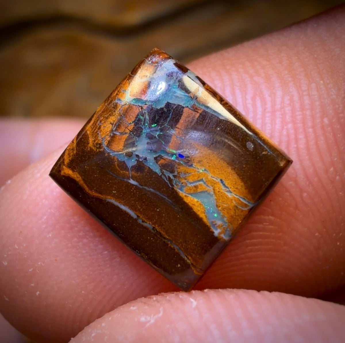 29.9cts - 3x Queensland Boulder Opal’s. Wholesale Dealers Parcel