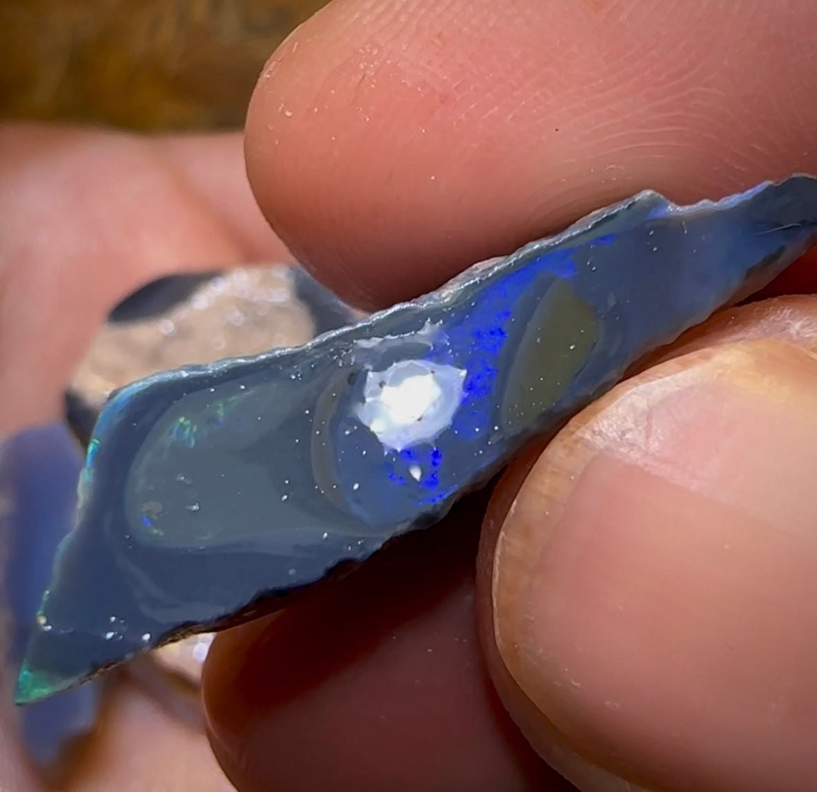 175.7cts - 8x Lightning Ridge Dark and Black Opal Rough Parcel Quality Cutting / Carving Material - Opal Whisperers