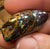50cts - Double Sided Koroit Unique Tribal and Wood Combination Queensland Boulder Opal - Opal Whisperers