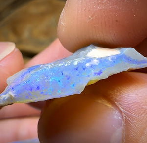 59.5cts - 5x Lightning Ridge Opal Rough Parcel