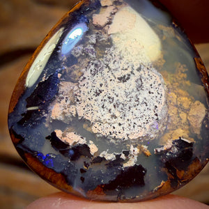 24.1cts - “Dive In Cinema”Yowah Nut Kernel Opal. Australian Boulder Opal HALF PRICE BARGAIN!
