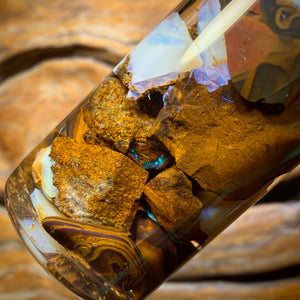 70.3cts - Yowah Nut Opal Rough Vial