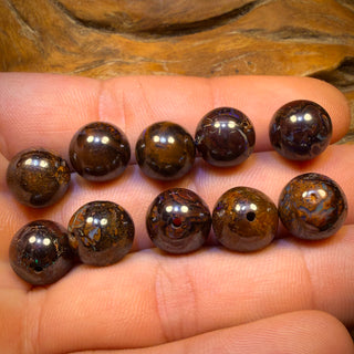 Drilled Boulder Opal Tribal Beads. BULK LISTING Multiple Available!
