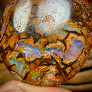 114.8cts - Tribal Queensland Boulder Opal from Yowah