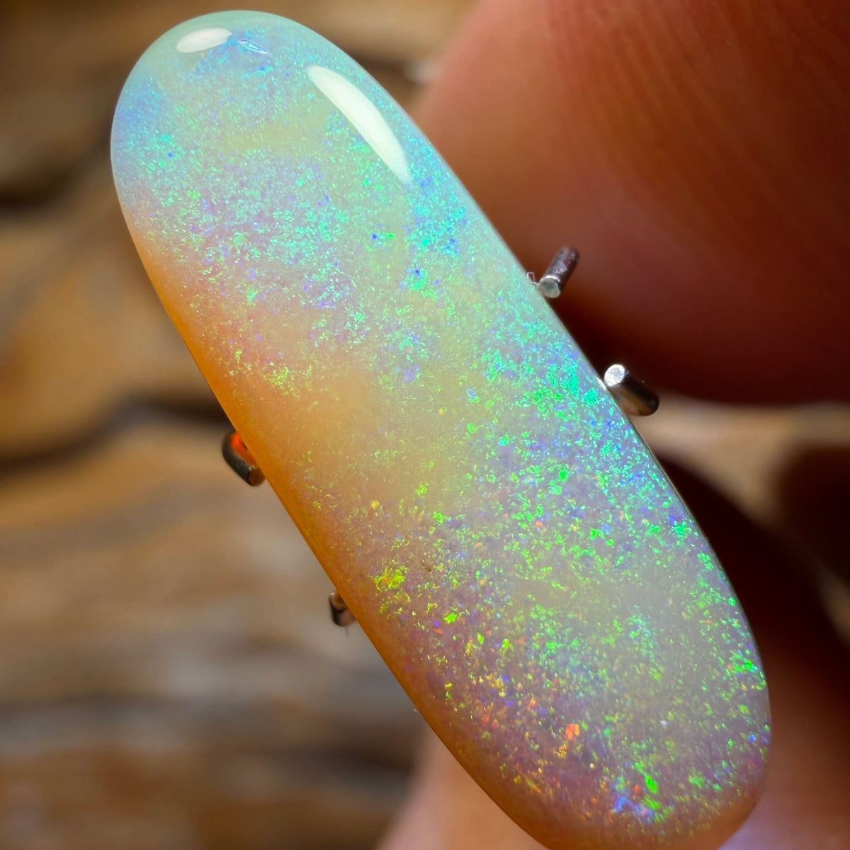 Half Price Card! 4.1cts - Solid Australian Boulder Pipe Crystal Opal