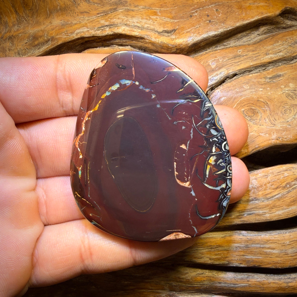 Half Price Card! 320.8cts - Huge Tribal Queensland Boulder Opal from Koroit
