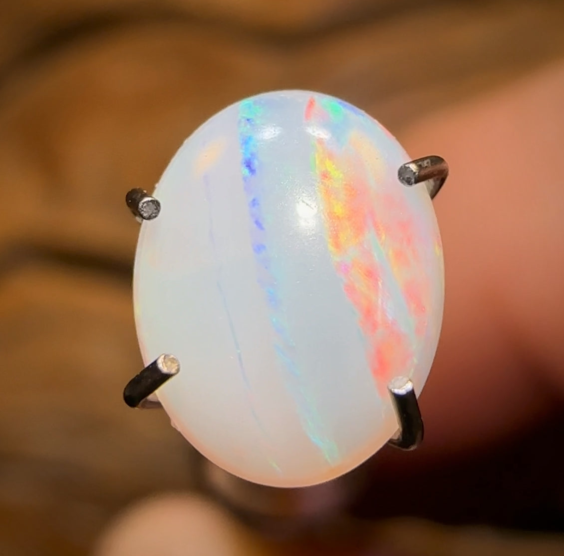 🔨 AUCTION 🔨 No Reserve 1.05cts - South Australian White Opal