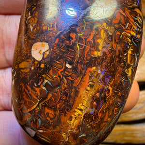 Aren’t you glad you waited till the end Card! MASSIVE 425.9cts - Large Tribal Queensland Boulder Opal from Yowah