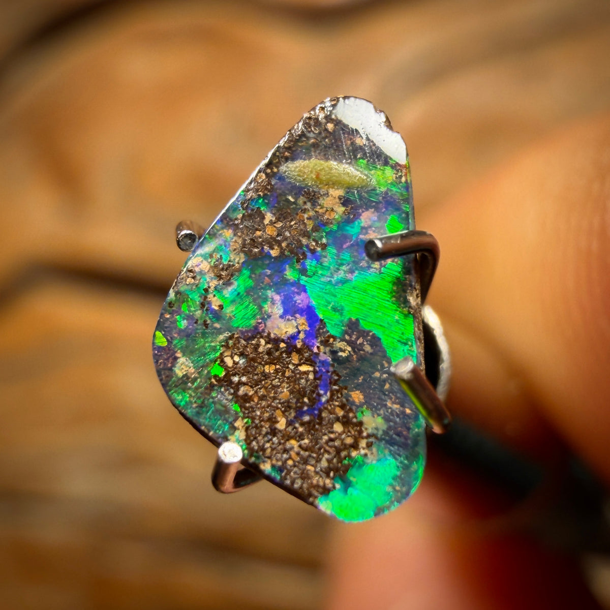 0.95cts - Queensland Boulder Seam Opal from Winton
