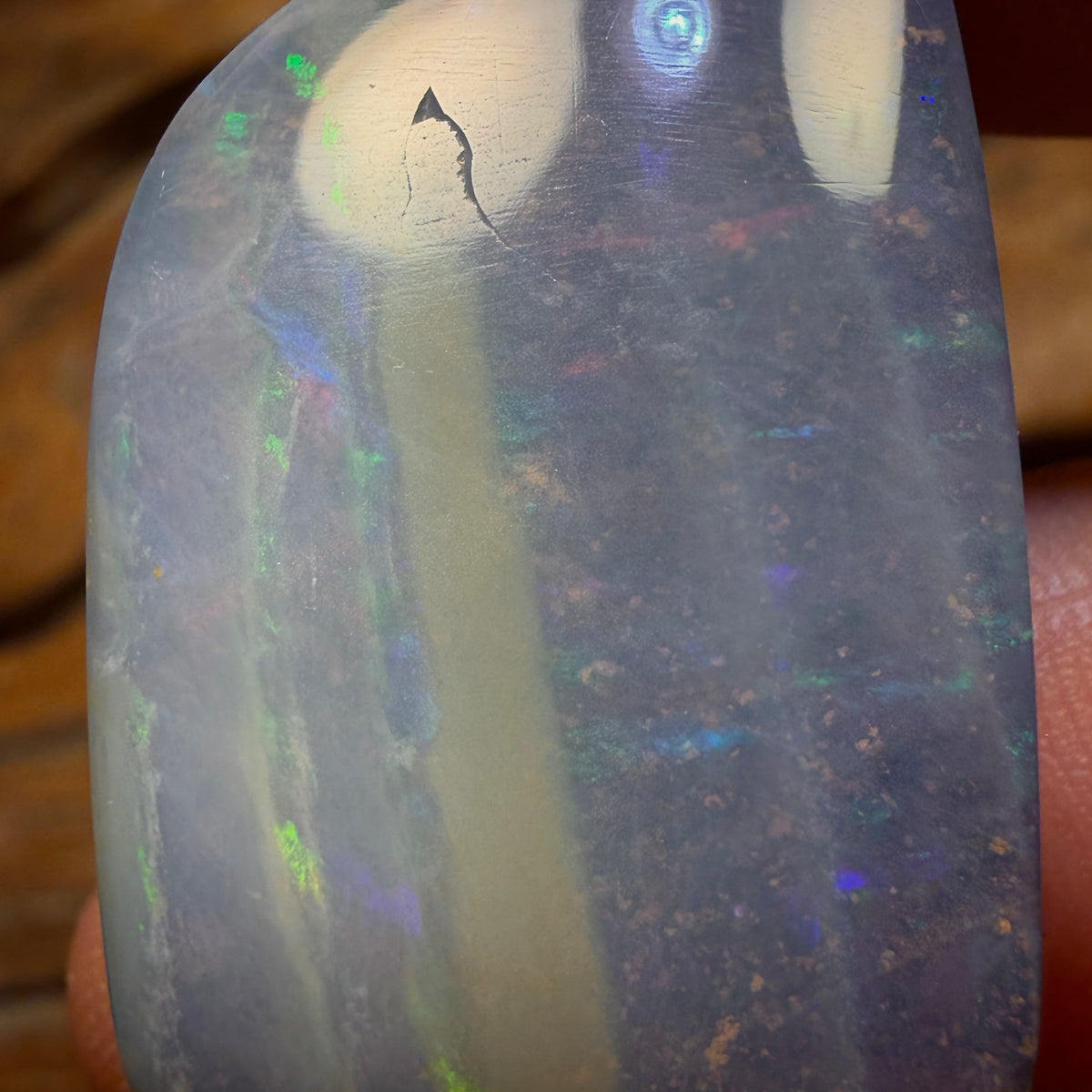 48.1cts - Top Australian Boulder Seam Opal from Winton