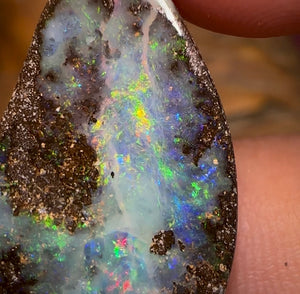 16.5cts - Solid Natural Boulder Opal - Opal Whisperers