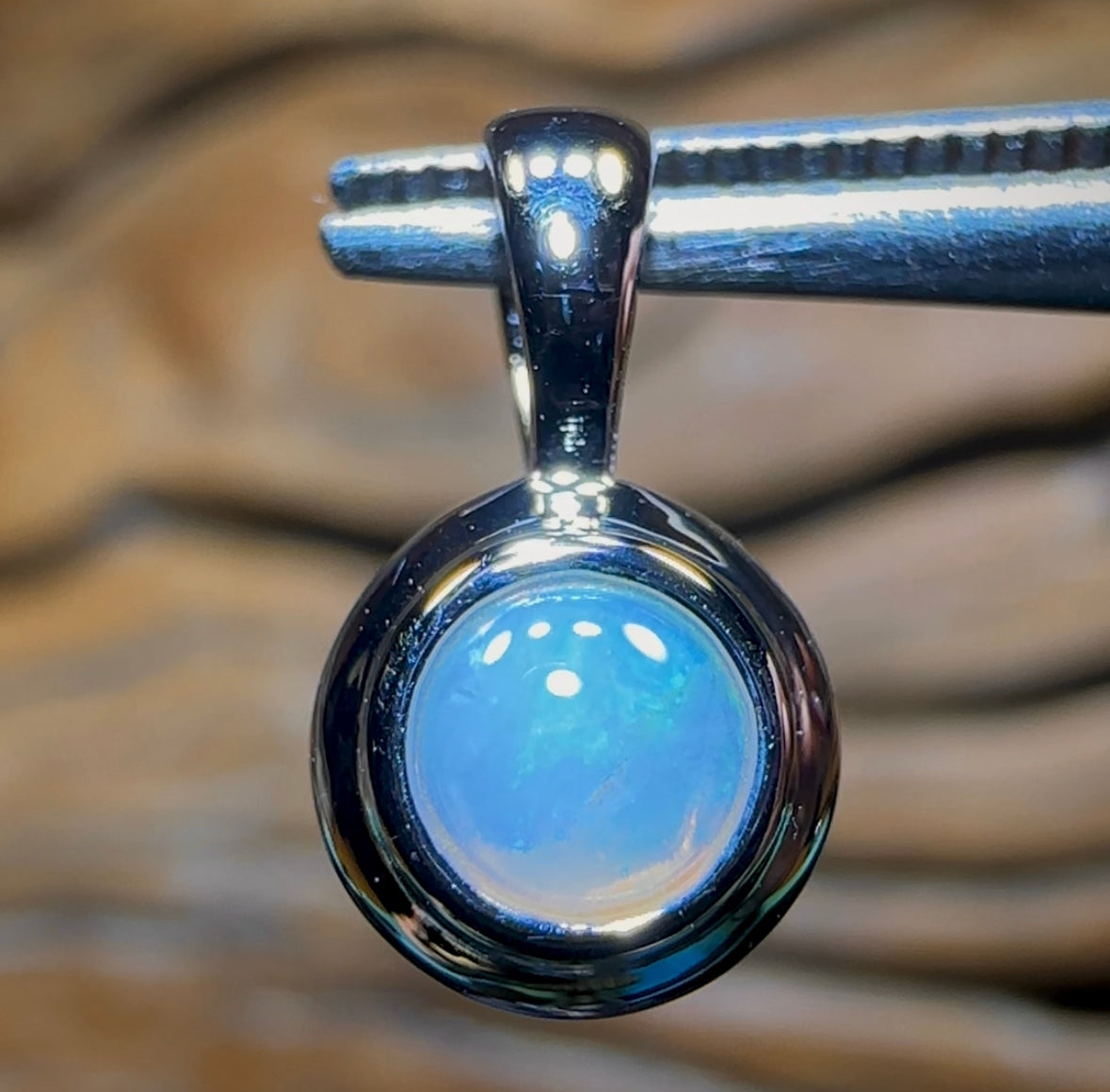 🔒Sterling Silver - WHOLESALE 9 PIECE PENDANT PARCEL. Solid South Australian Opal Jewellery