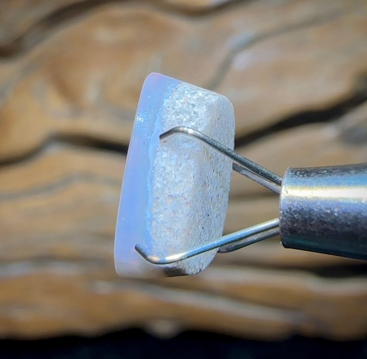 3.7cts  - South Australian Red Firey Opal from Rare Mintabie Mine. - Opal Whisperers