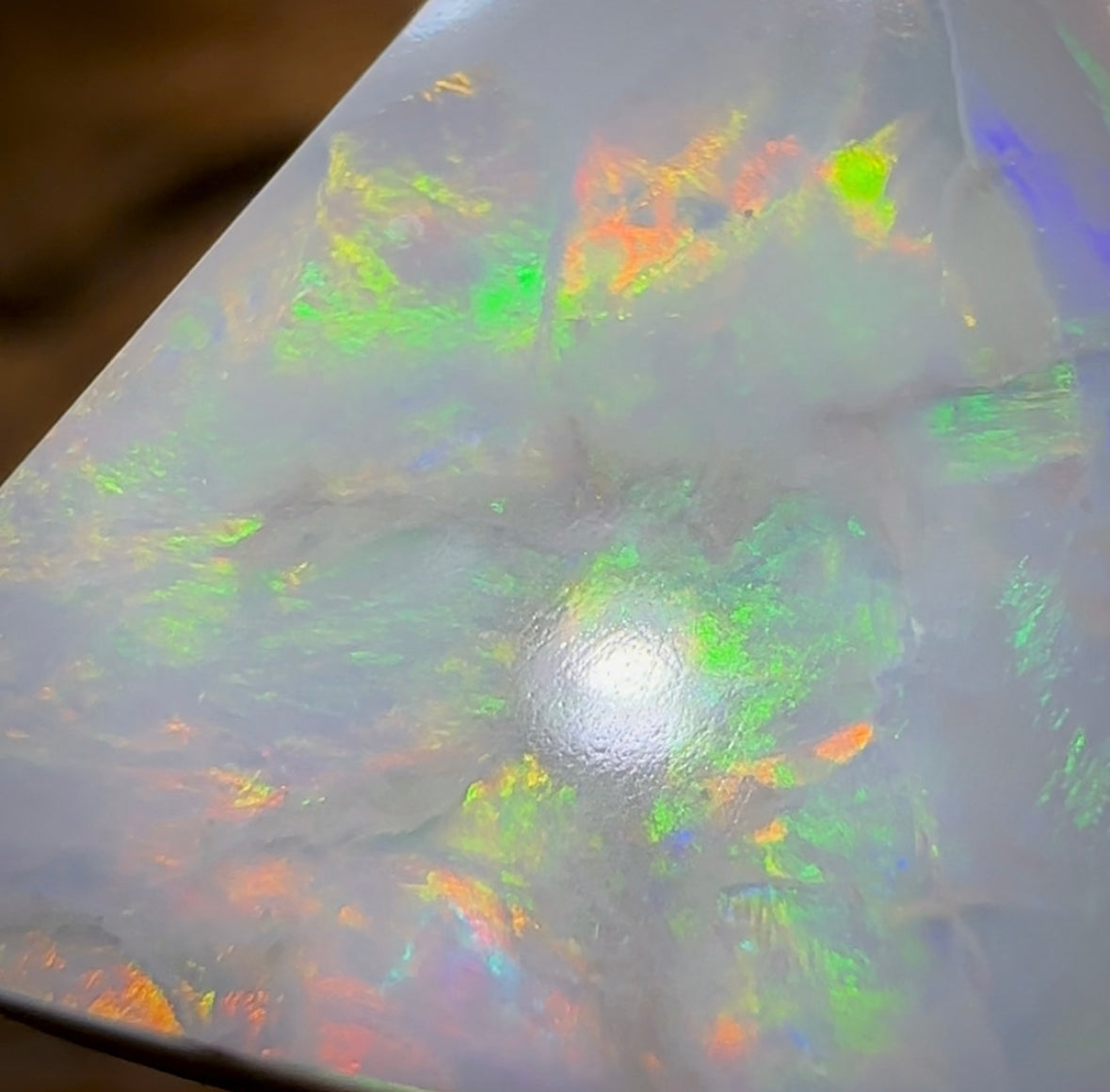 12.1cts - Dark Opal from Lightning Ridge - Opal Whisperers