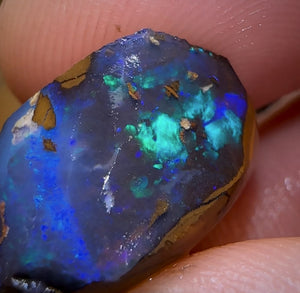 Auction Fall-Through = Your Gain! 🔥 Now More Than 50% Off RRP 🚨 15.3cts - Queensland Boulder Black Opal Rough Rub