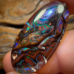 21.5cts - TOP Tribal Australian Boulder Opal from Yowah