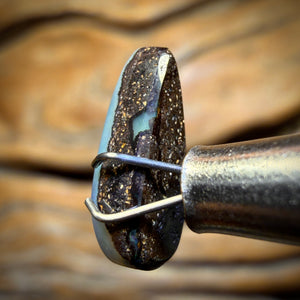 2.3cts - Australian Boulder Seam Opal from Winton