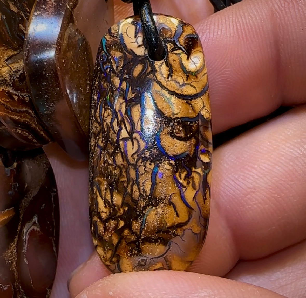 10x Drilled Yowah Boulder Opals. Bulk Wholesale Dealers Package - Opal Whisperers