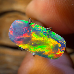 🔨 AUCTION 🔨 Reserve 💎 High Roller Banger Auction 💎 1.6cts - Kaleidoscope Australian Boulder Opal Doublet