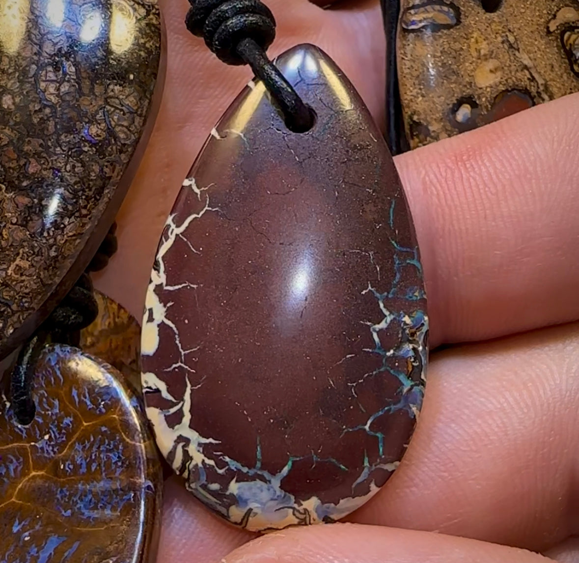 10x Drilled Yowah Boulder Opals. Bulk Wholesale Dealers Package - Opal Whisperers